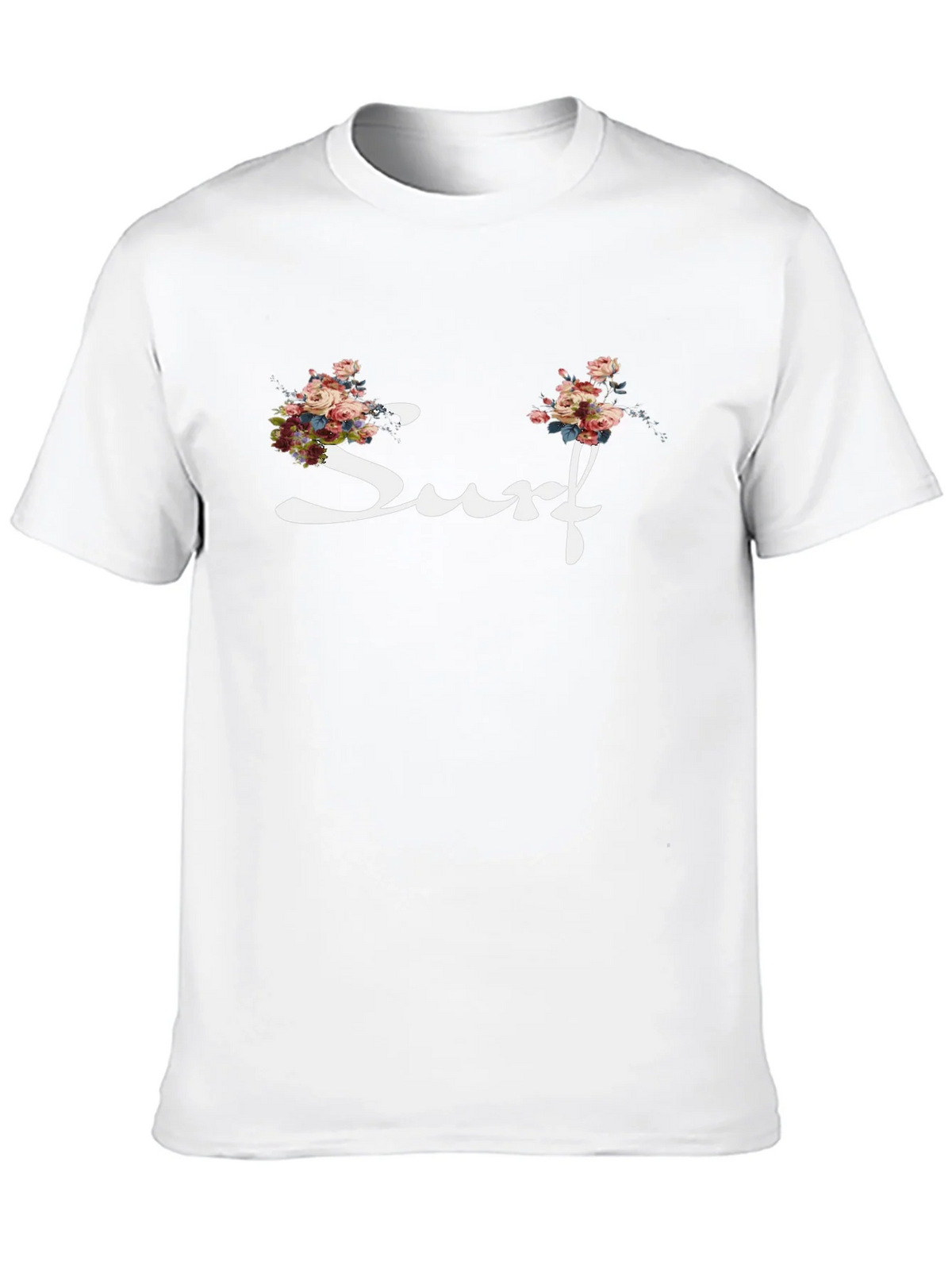 Floral Surf Graphic Tee - Stylish Mens Black T-Shirt product image 9