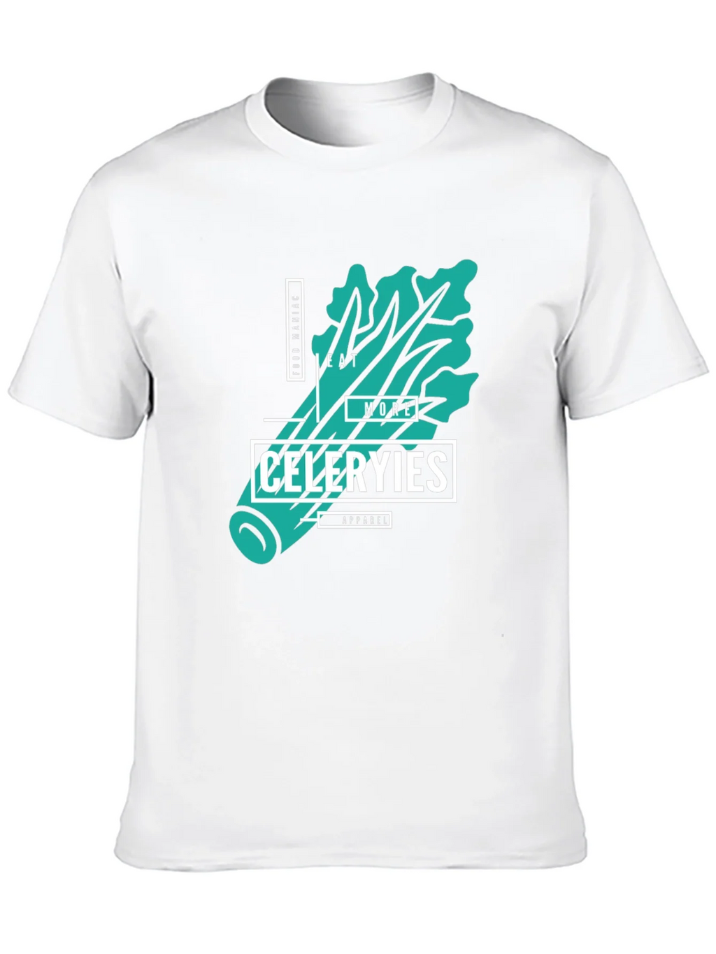 Eat More Celery T-Shirt - Food Maniac Apparel product image 7