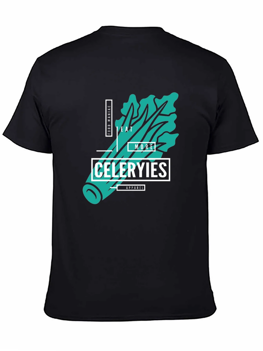 Eat More Celery T-Shirt - Food Maniac Apparel product image 3