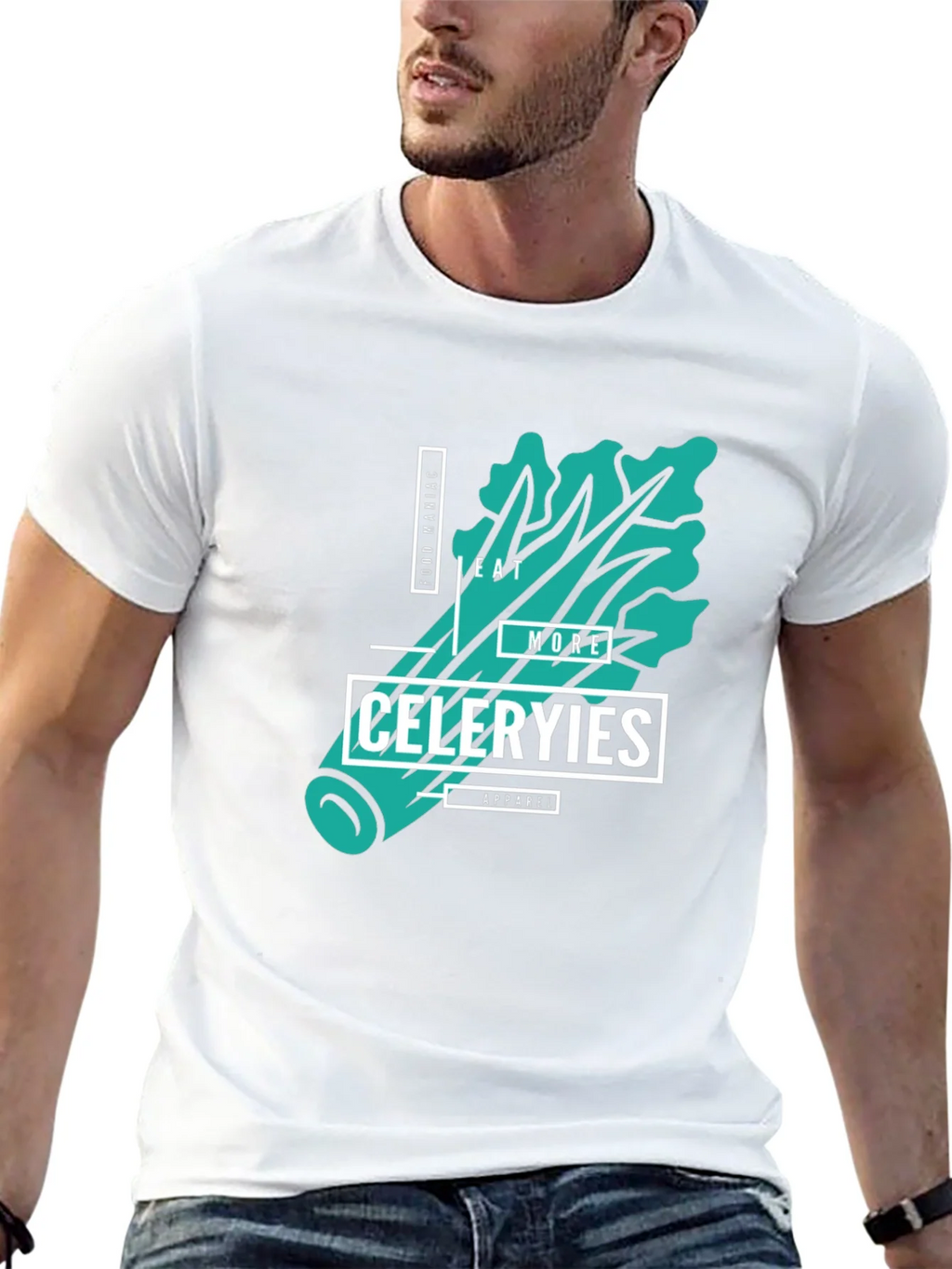 Eat More Celery T-Shirt - Food Maniac Apparel product image 10