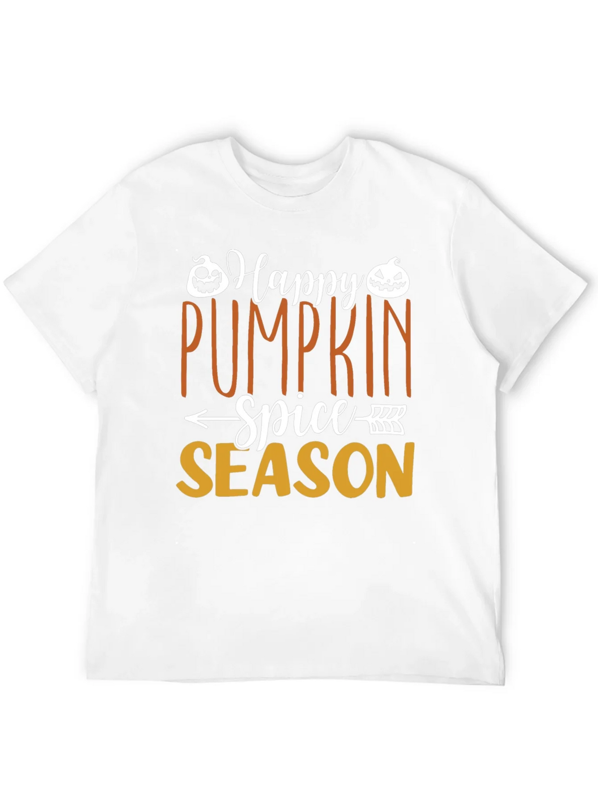 Happy Pumpkin Spice Season Black T-Shirt product image 11