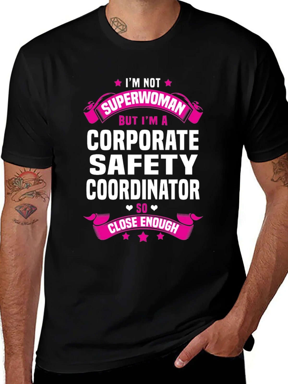 Corporate Safety Coordinator T-Shirt - Not Superwoman product image 1