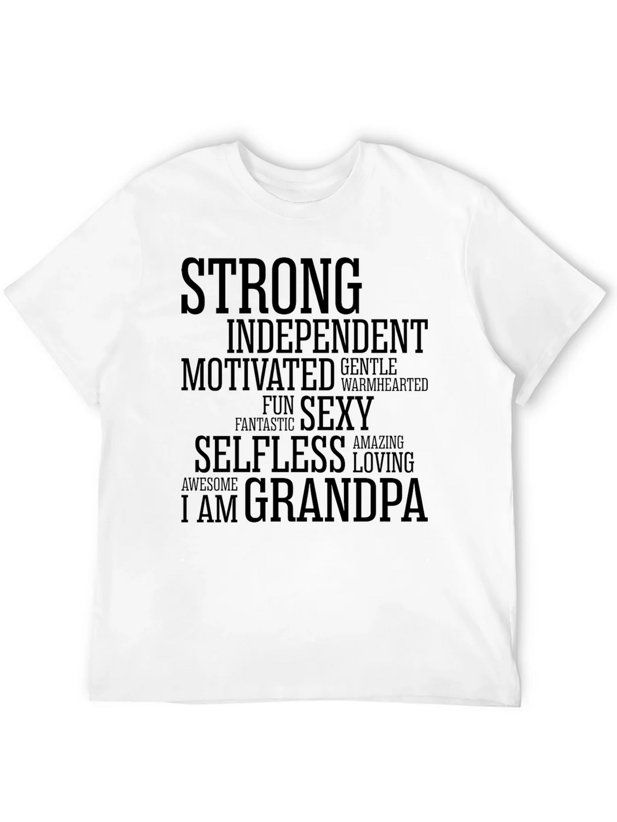Strong Grandpa T-Shirt - Soft Cotton Blend Tee product image 6