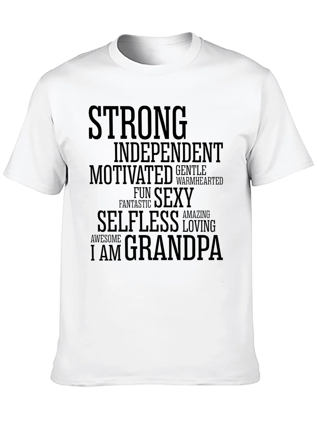 Strong Grandpa T-Shirt - Soft Cotton Blend Tee product image 5