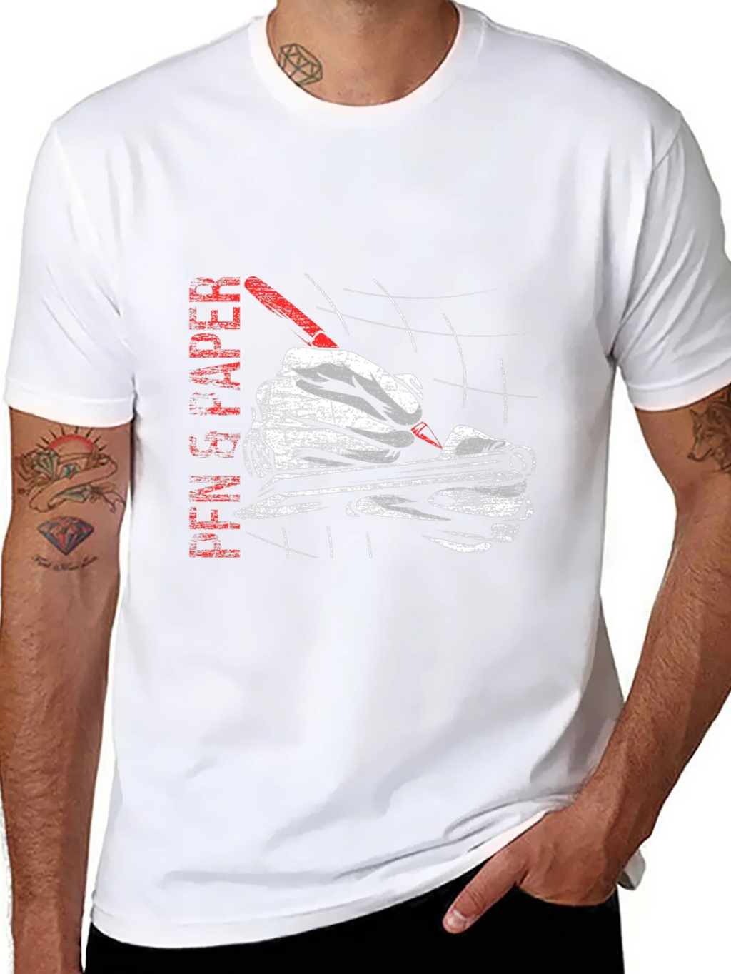 Head Writer T-Shirt - Classic Black Tee product image 7