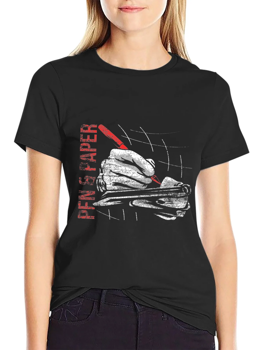 Head Writer T-Shirt - Classic Black Tee product image 2