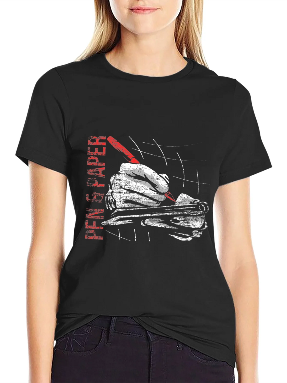 Head Writer T-Shirt - Classic Black Tee product image 2