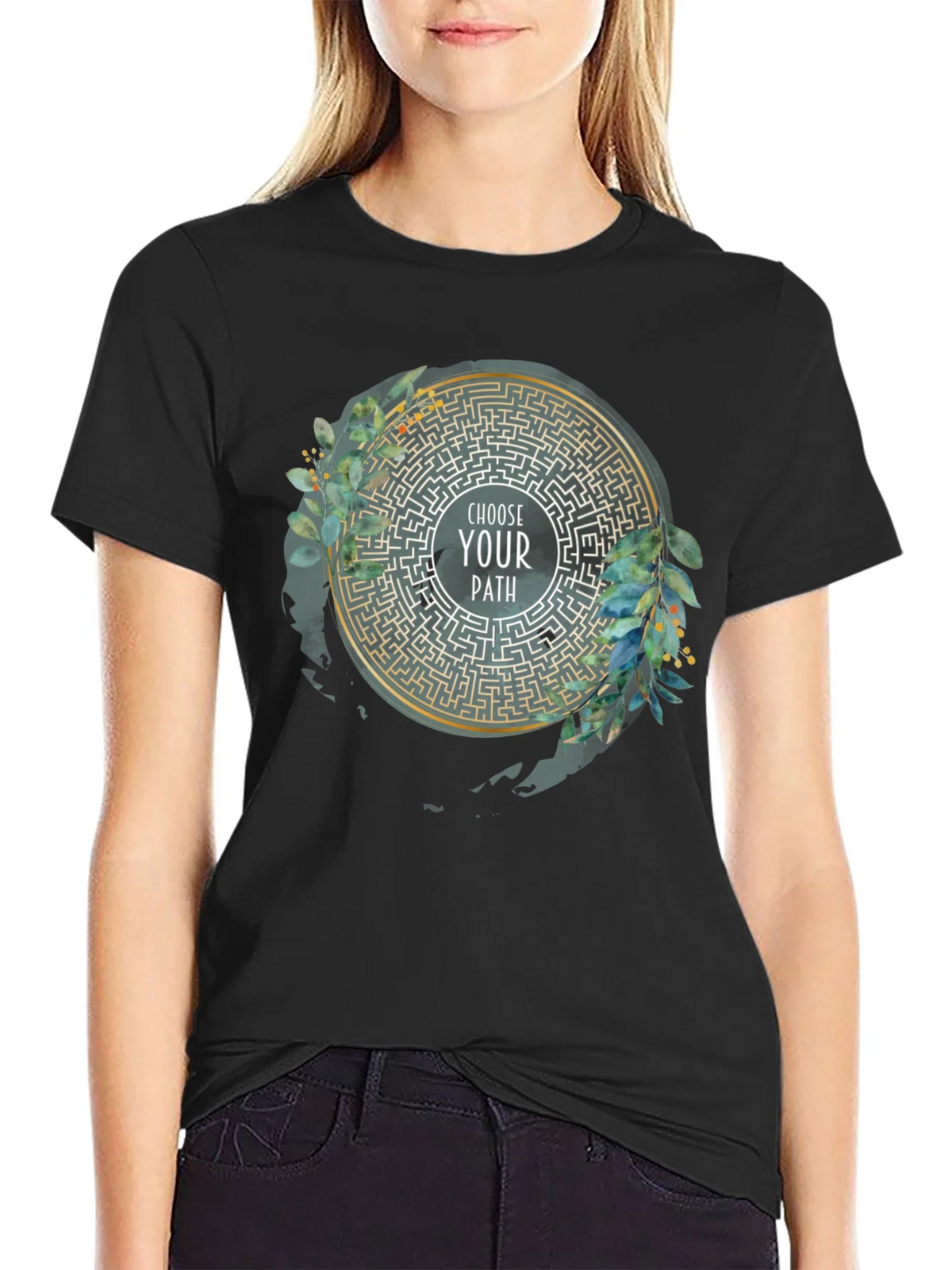 Choose Your Path Maze T-Shirt product image 2