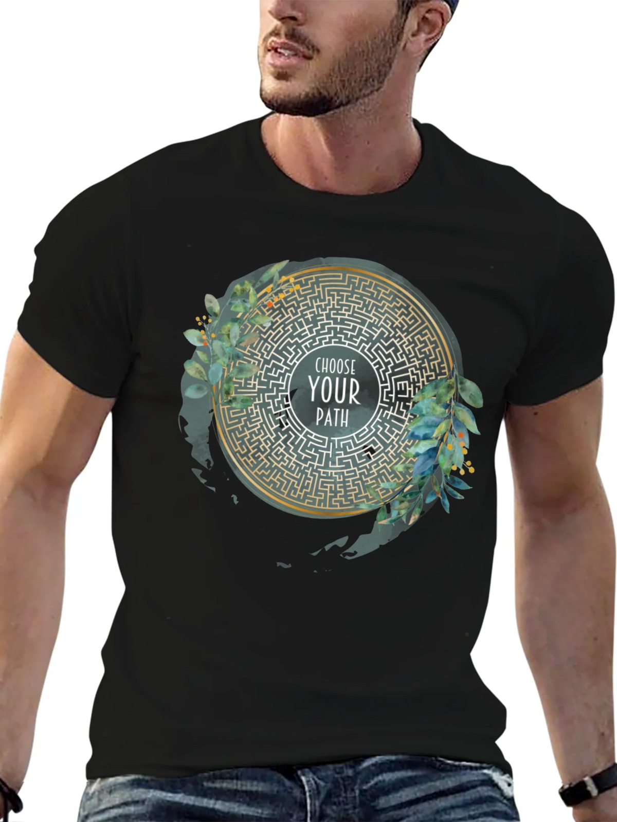Choose Your Path Maze T-Shirt product image 6