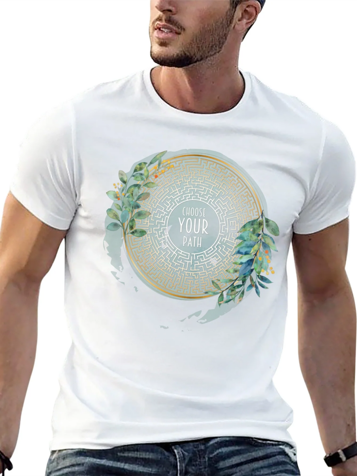 Choose Your Path Maze T-Shirt product image 12