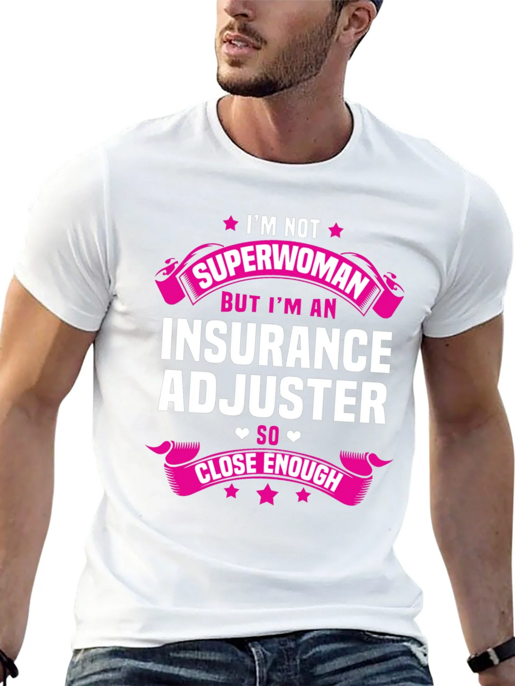Insurance Adjuster Superwoman T-Shirt product image 12