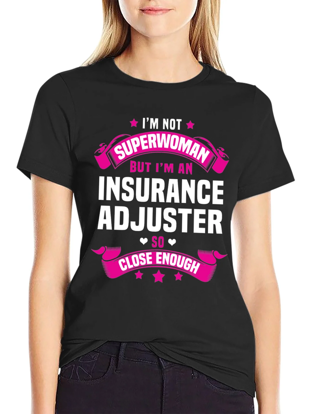 Insurance Adjuster Superwoman T-Shirt product image 2