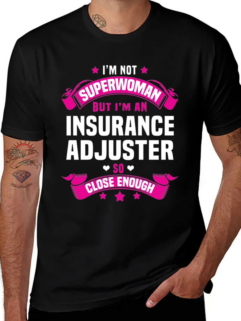Insurance Adjuster Superwoman T-Shirt product image 1