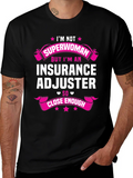 Insurance Adjuster Superwoman T-Shirt product image 1