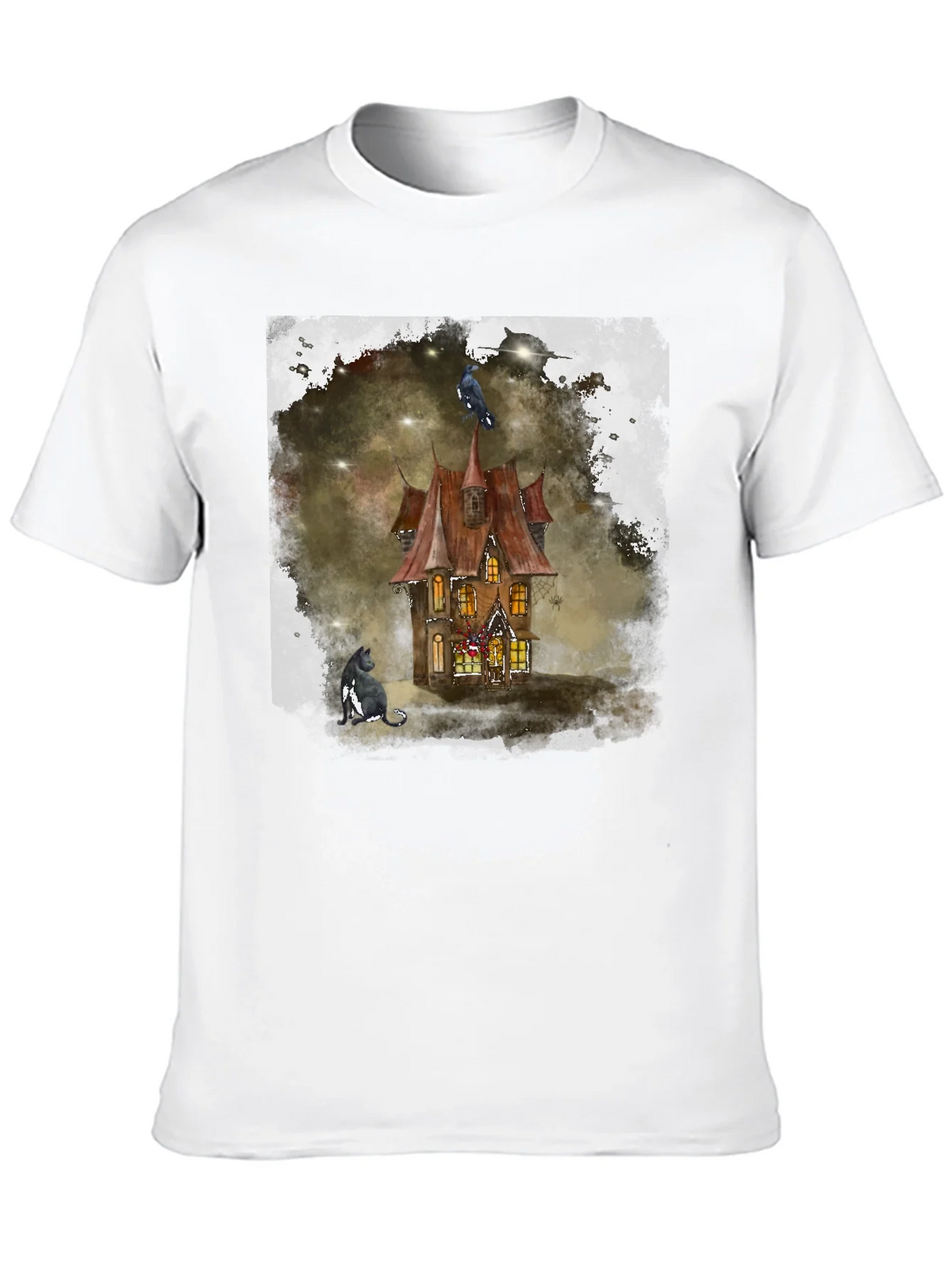 Haunted House Graphic Tee product image 9