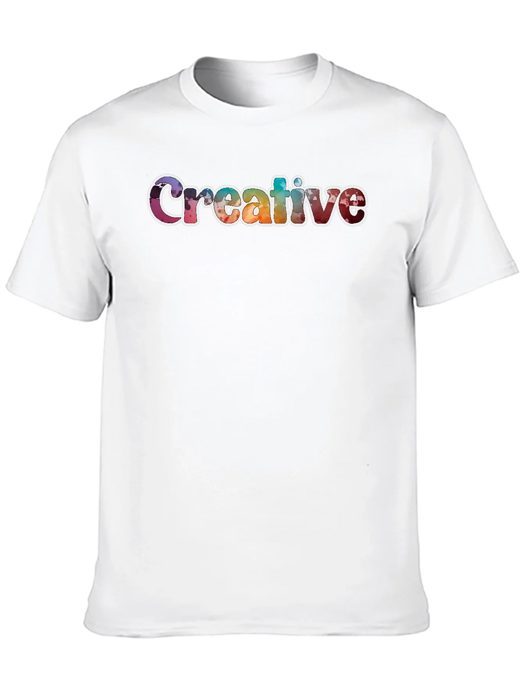 Creative Graphic T-Shirt Unisex Black Tee product image 6
