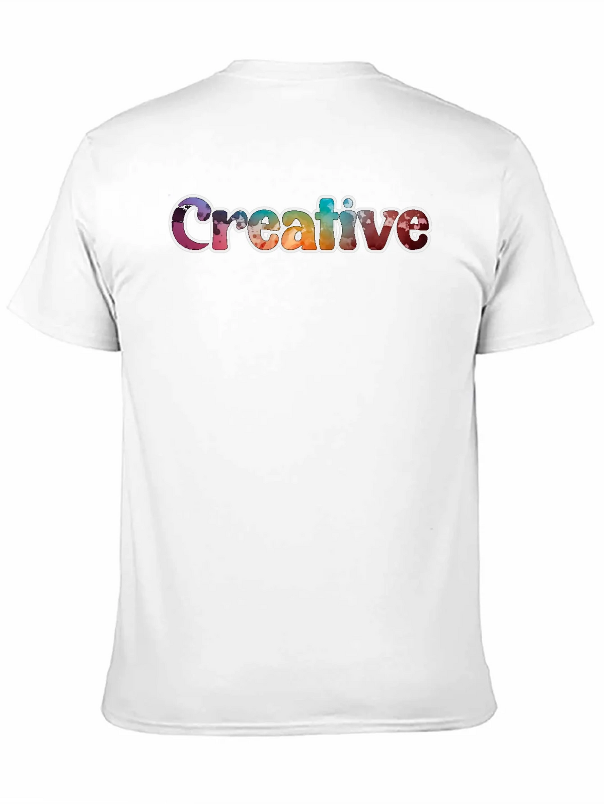 Creative Graphic T-Shirt Unisex Black Tee product image 7