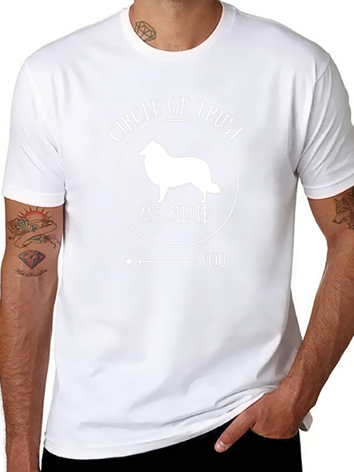 Circle of Trust Collie T-Shirt product image 7