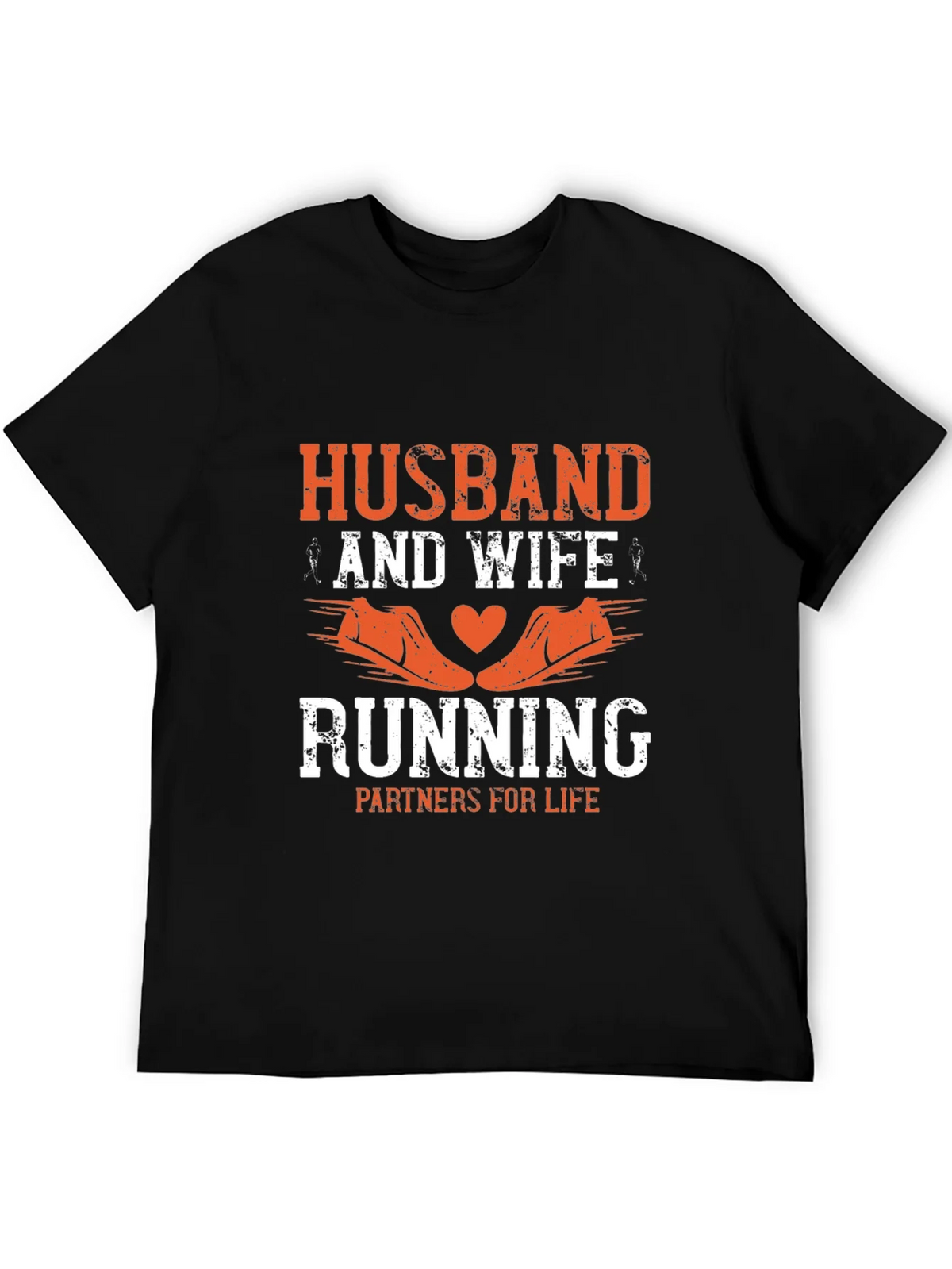 Husband & Wife Running Partners T-Shirt product image 5