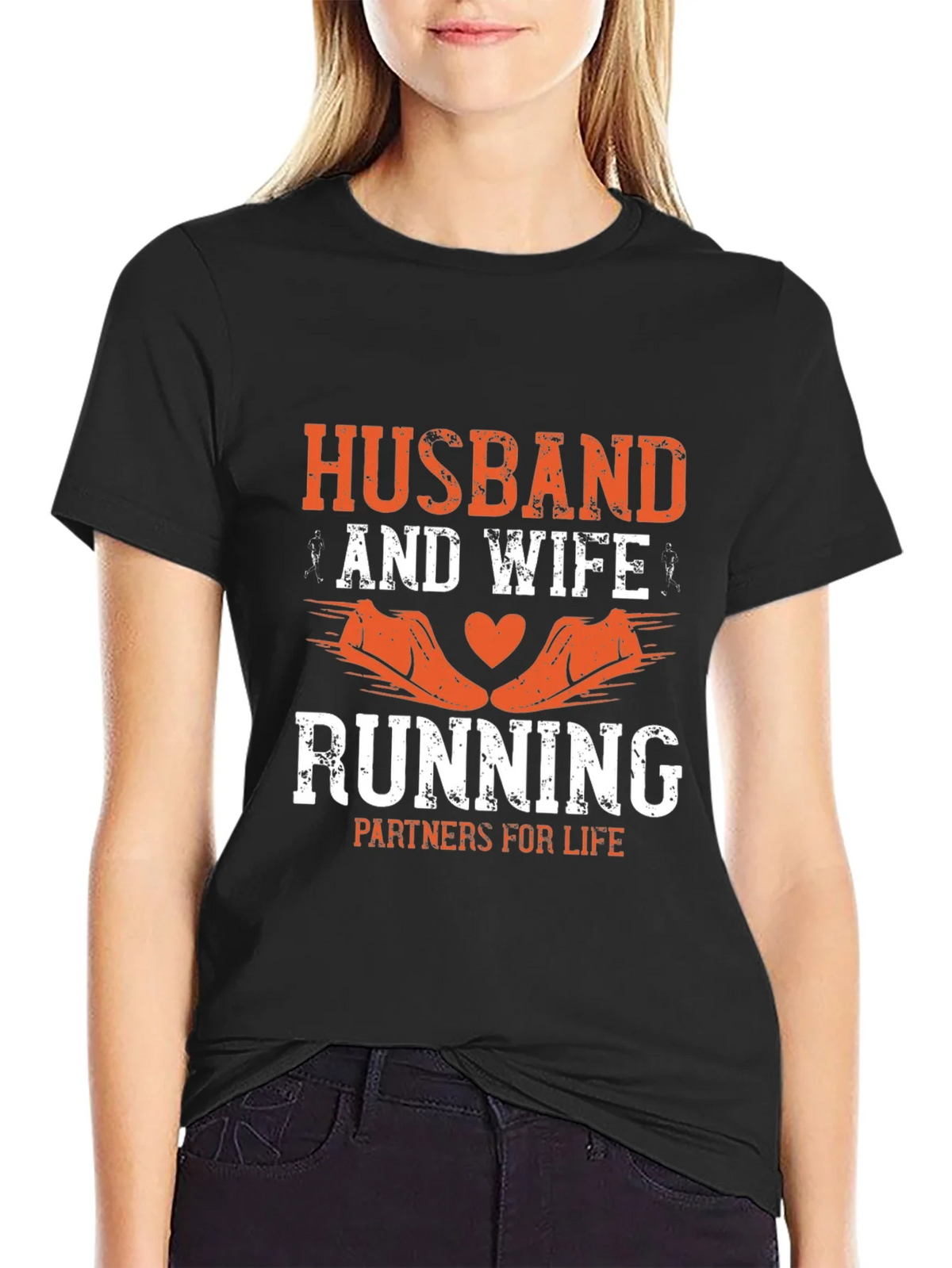 Husband & Wife Running Partners T-Shirt product image 2