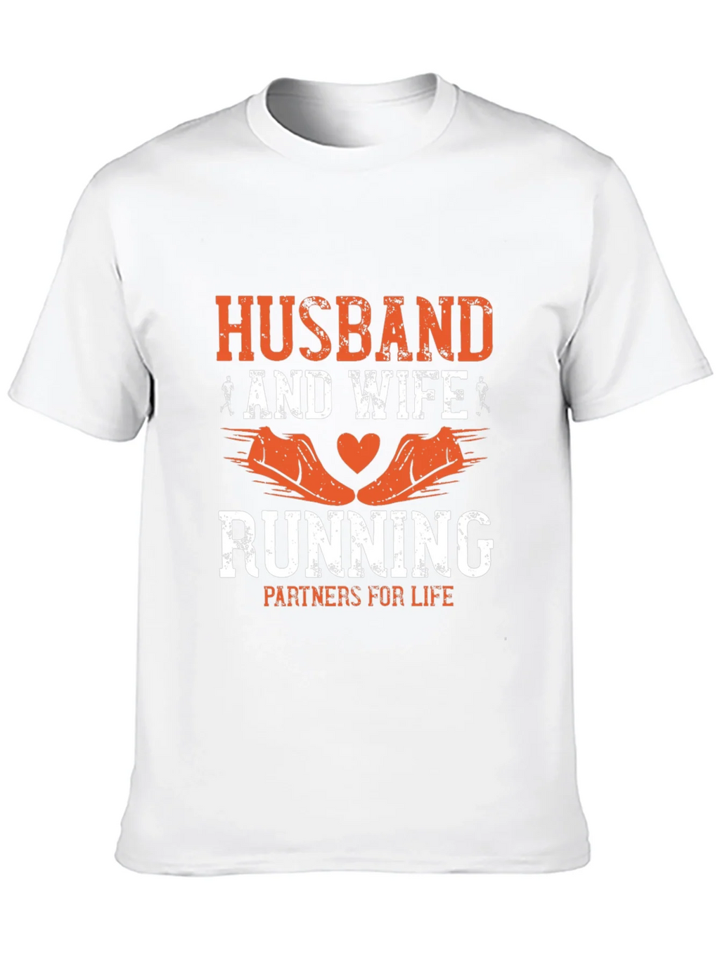 Husband & Wife Running Partners T-Shirt product image 9