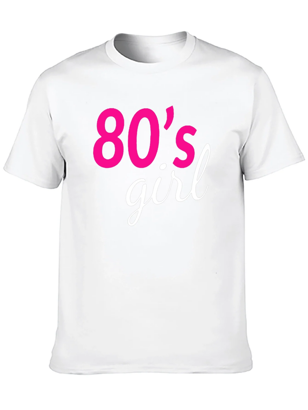 80s Girl Retro Graphic Tee - Black product image 9