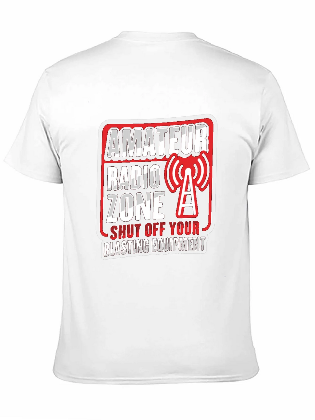 Amateur Radio Zone Novelty T-Shirt product image 10