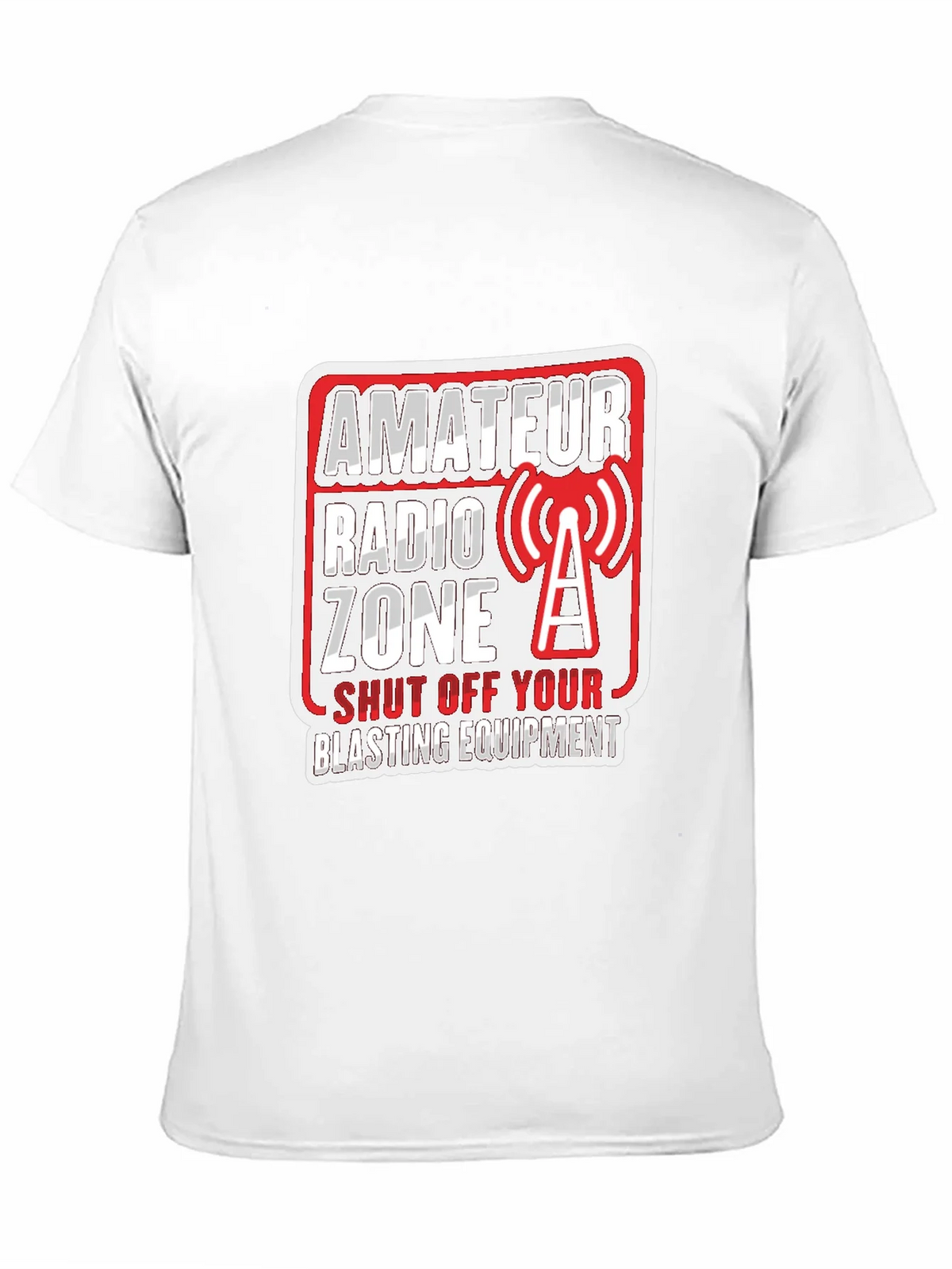 Amateur Radio Zone Novelty T-Shirt product image 10