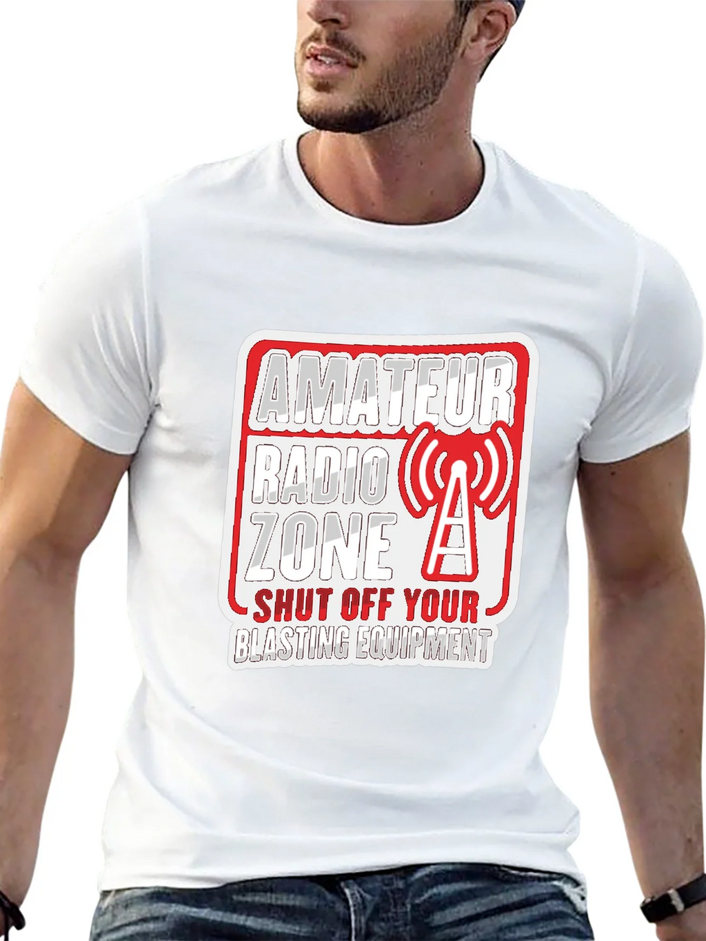 Amateur Radio Zone Novelty T-Shirt product image 12