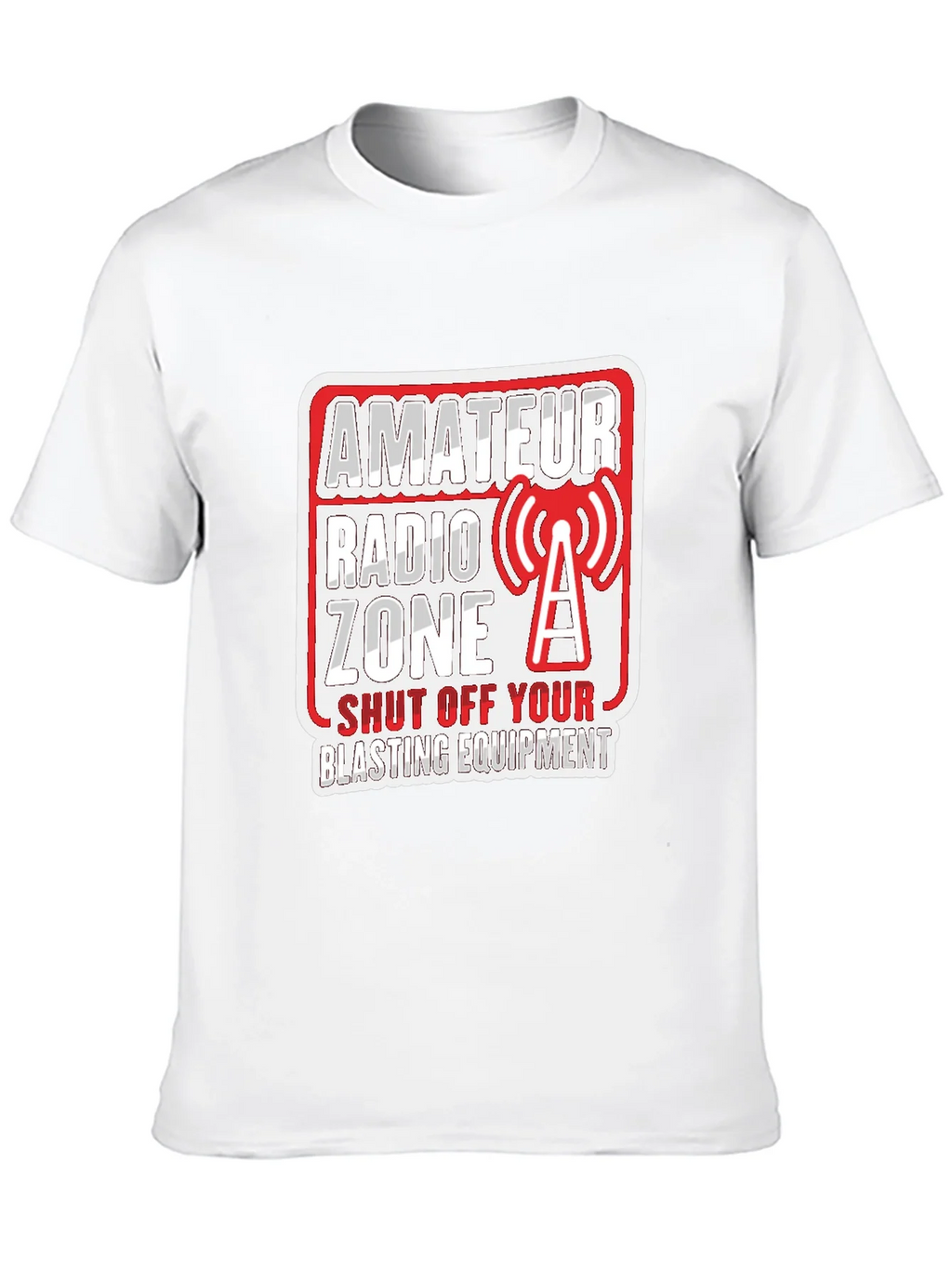 Amateur Radio Zone Novelty T-Shirt product image 9
