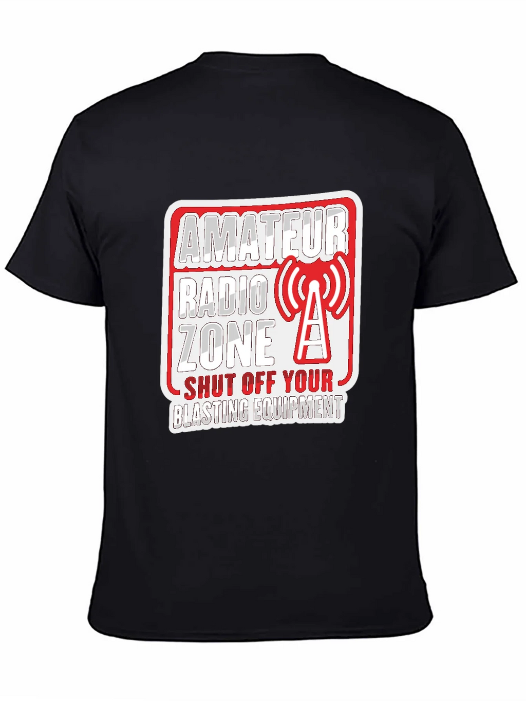 Amateur Radio Zone Novelty T-Shirt product image 4