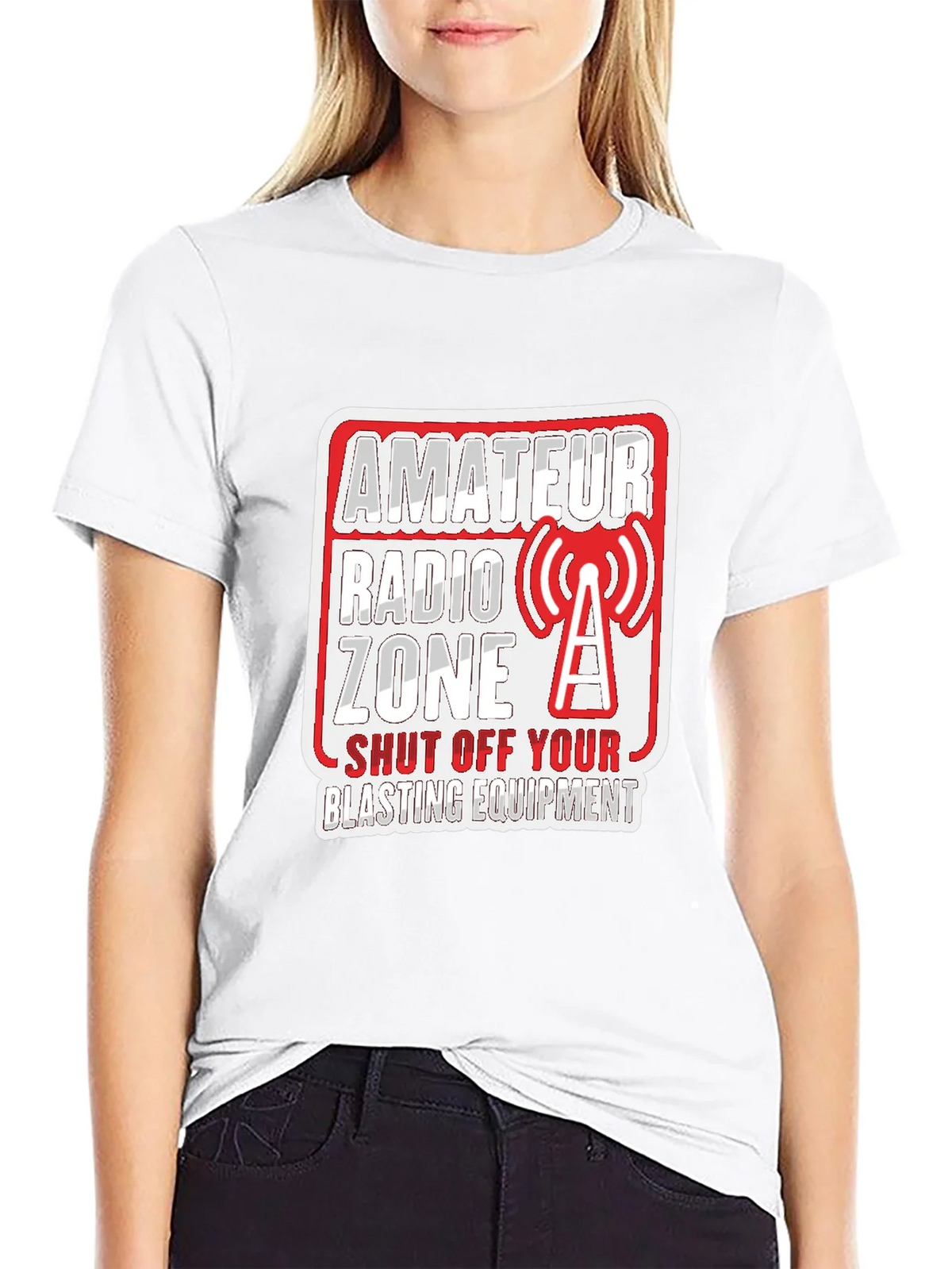 Amateur Radio Zone Novelty T-Shirt product image 8