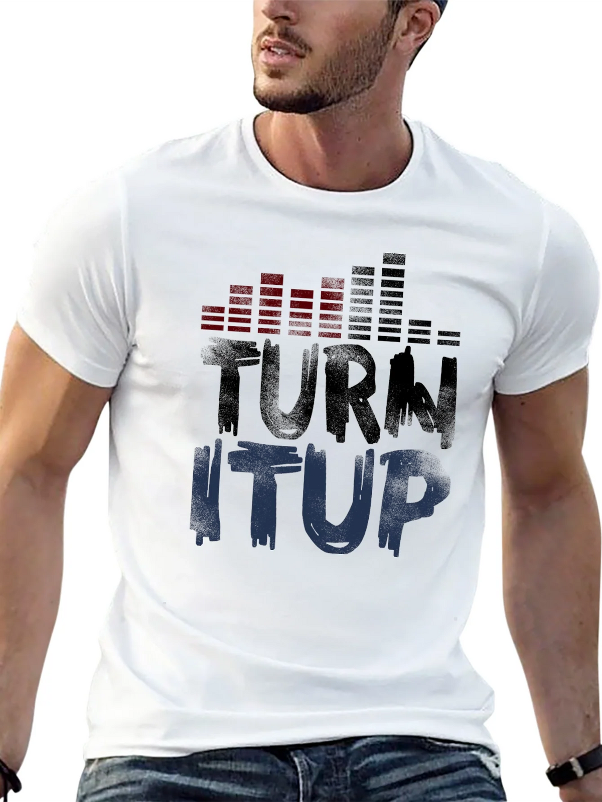 Turn It Up Graphic Tee - Black product image 12