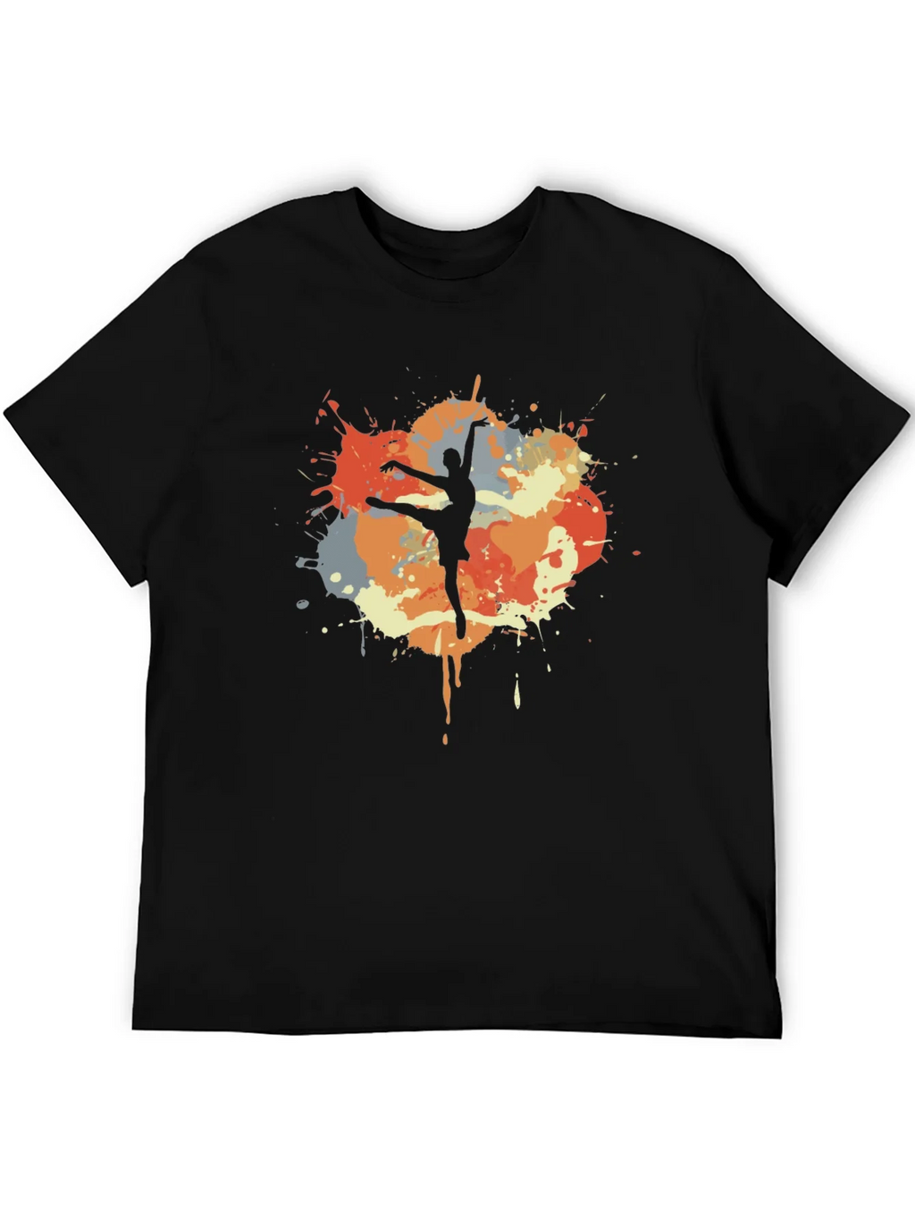 Ballet Dancer T-Shirt - Artistic Splash Design product image 5
