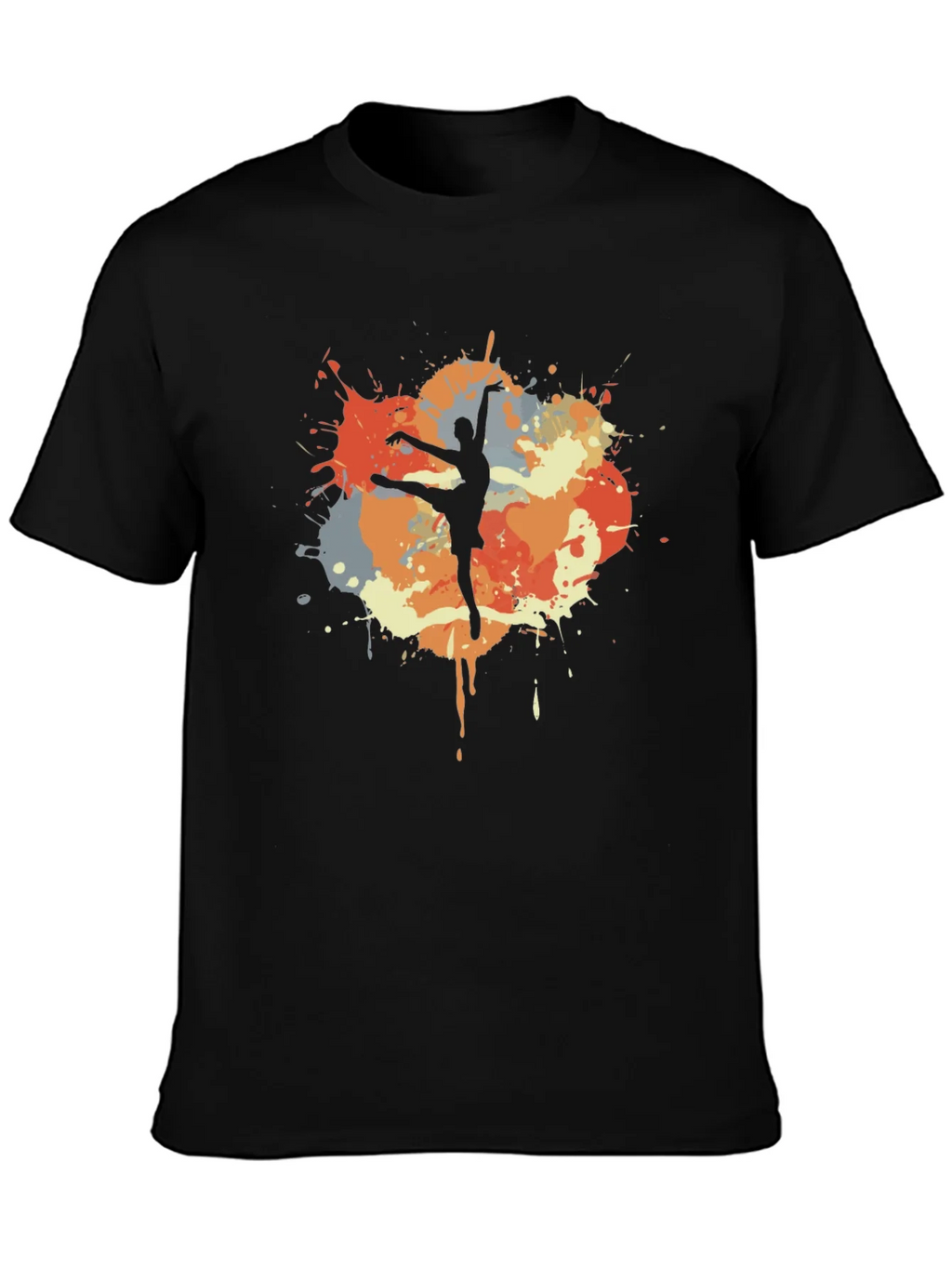 Ballet Dancer T-Shirt - Artistic Splash Design product image 3