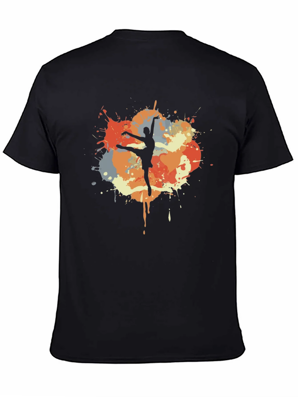 Ballet Dancer T-Shirt - Artistic Splash Design product image 4