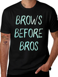 Brows Before Bros Graphic Tee product image 1