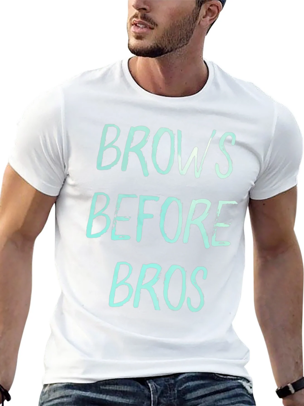 Brows Before Bros Graphic Tee product image 12