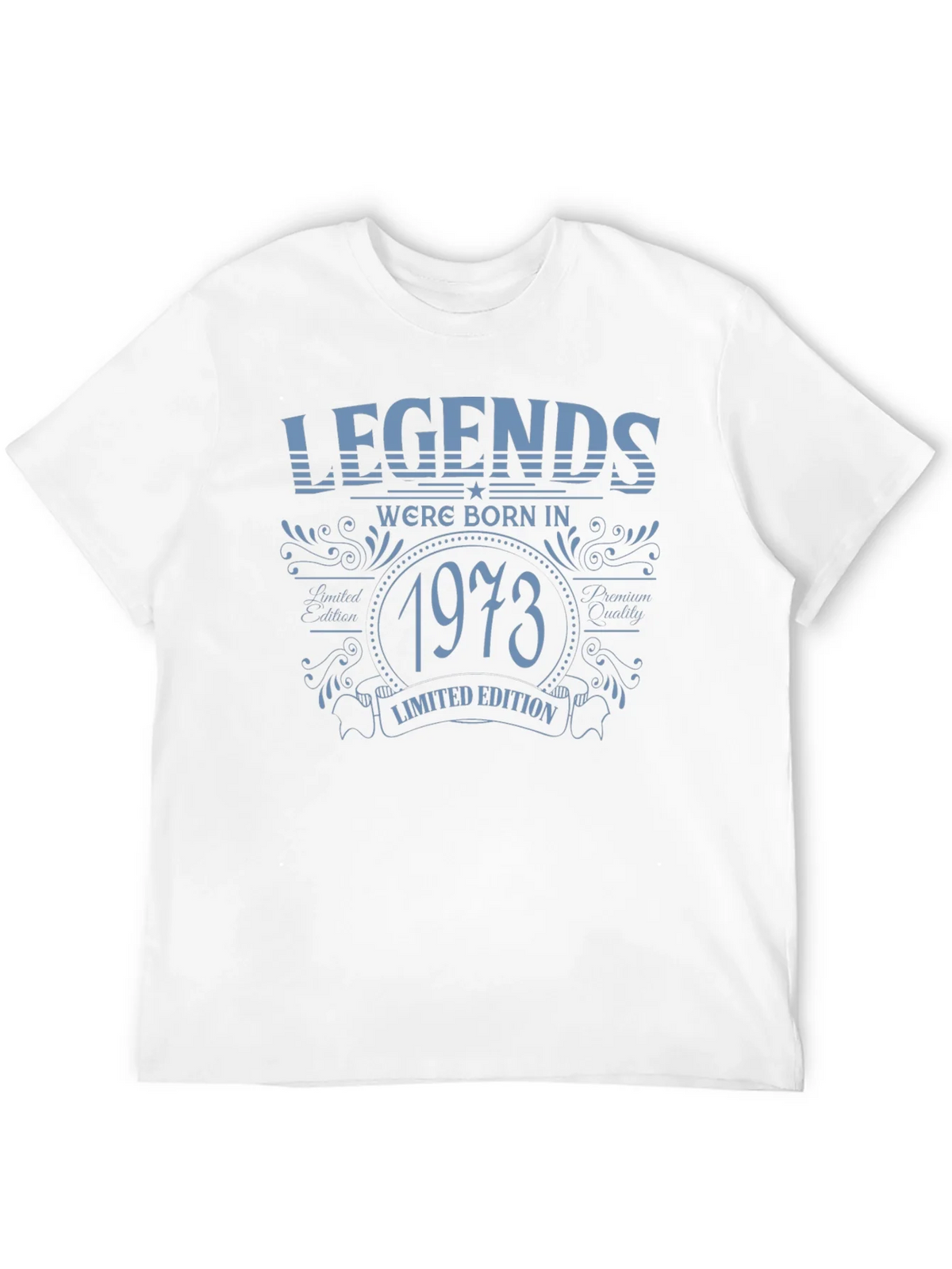 Legends Born in 1973 Limited Edition Black T-Shirt product image 11