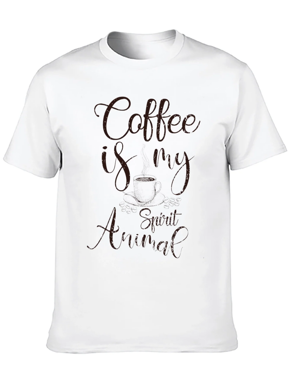 Coffee Is My Spirit Animal Graphic Tee product image 9