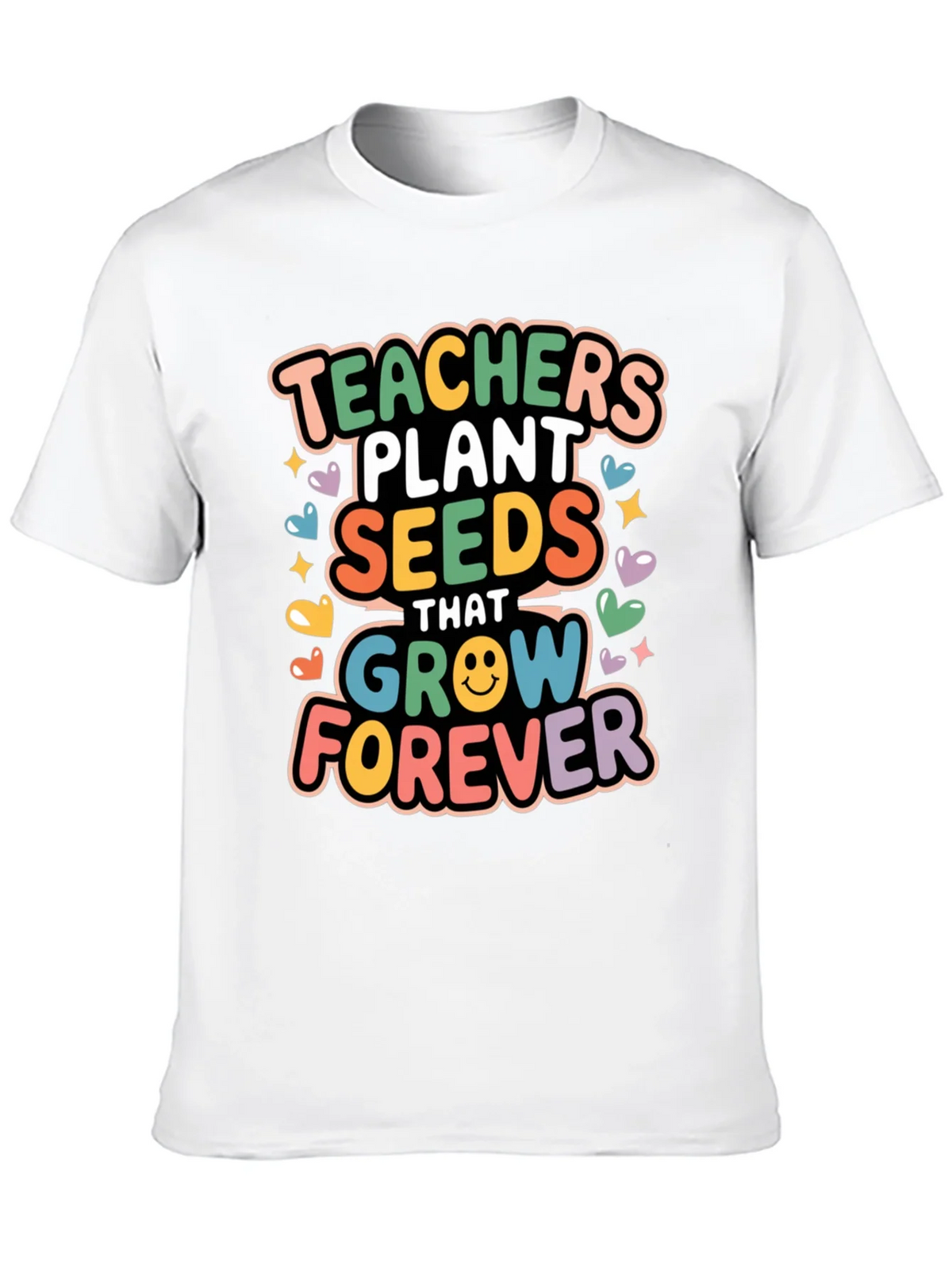Teachers Plant Seeds T-Shirt - Black Cotton Blend product image 9