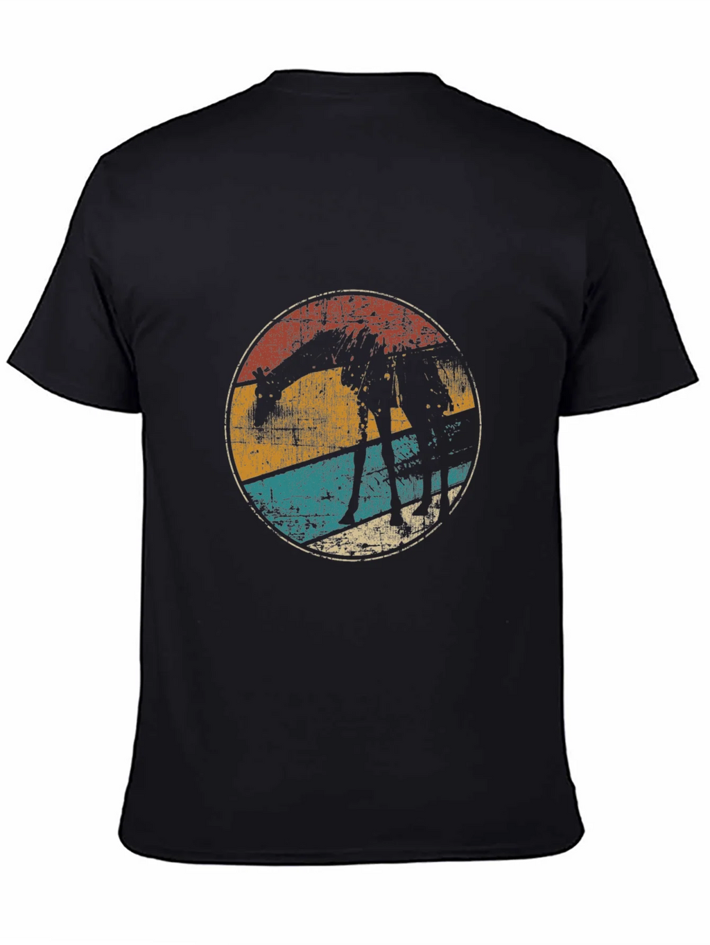 Retro Horse T-Shirt - Vintage Equestrian Tee product image 2