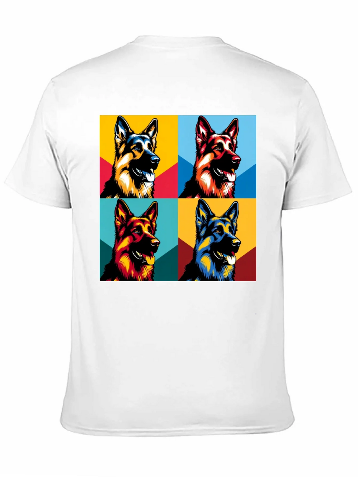 Pop Art German Shepherd T-Shirt - Unique Dog Lover Tee product image 10