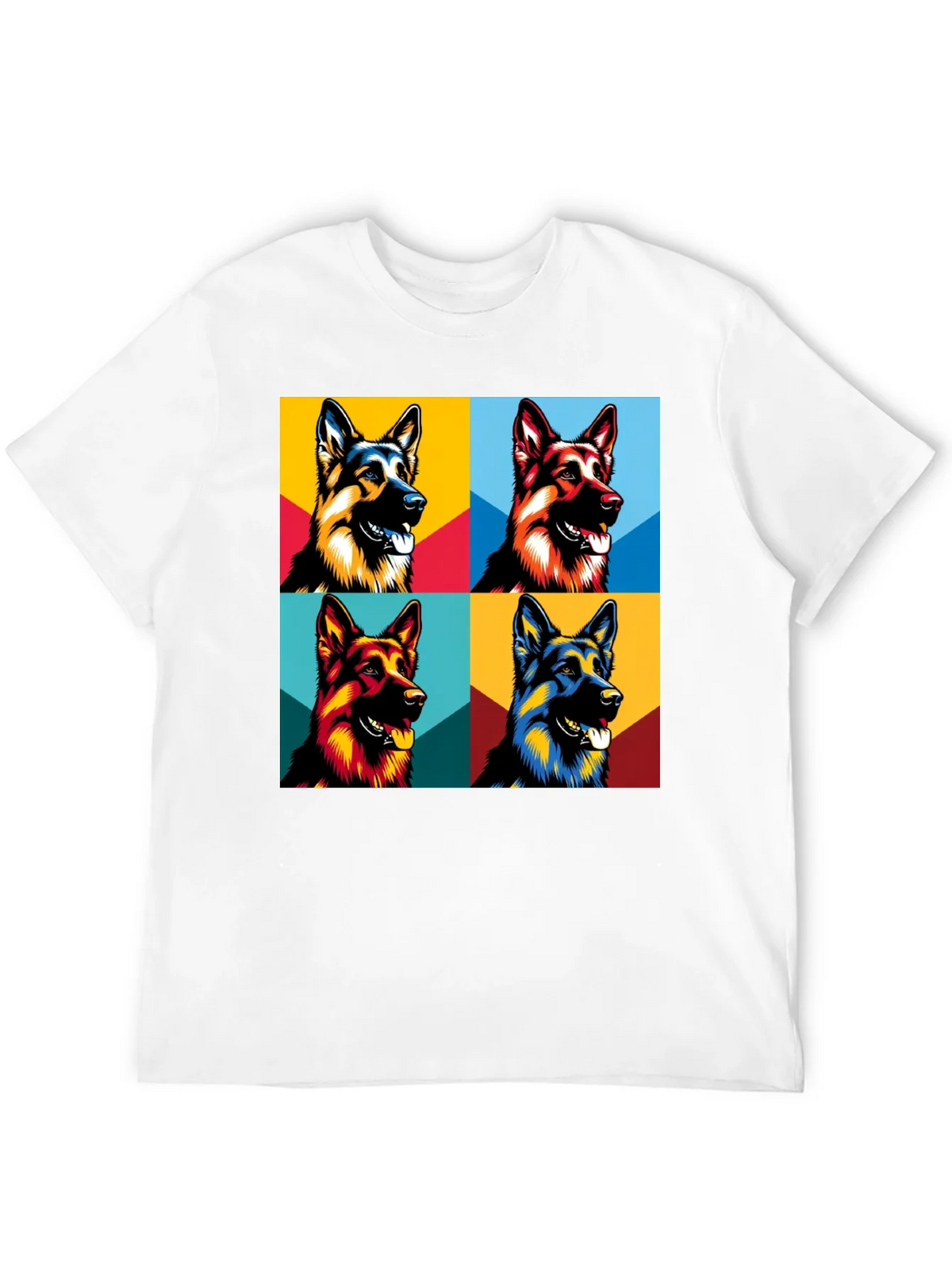 Pop Art German Shepherd T-Shirt - Unique Dog Lover Tee product image 11