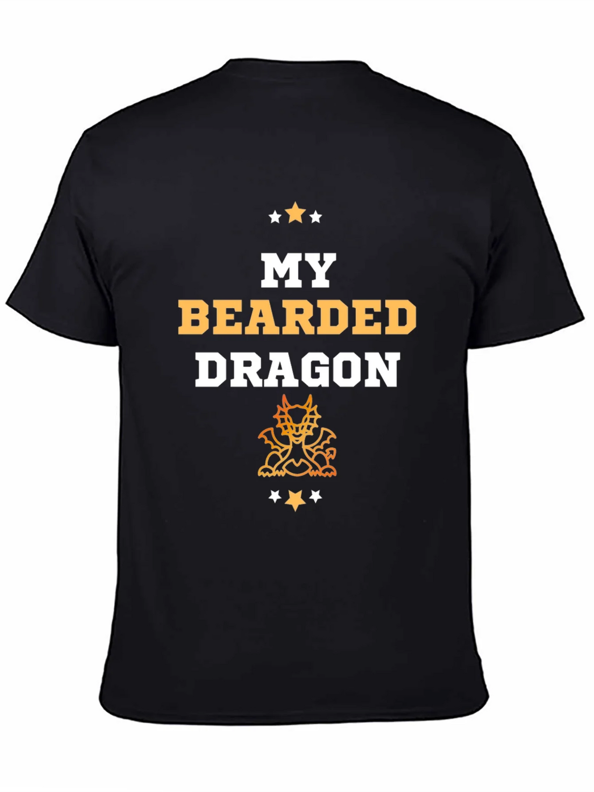 My Bearded Dragon T-Shirt Black Graphic Tee product image 4