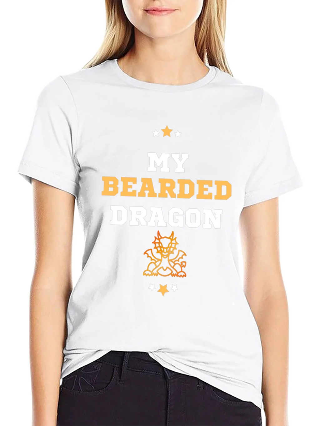 My Bearded Dragon T-Shirt Black Graphic Tee product image 8