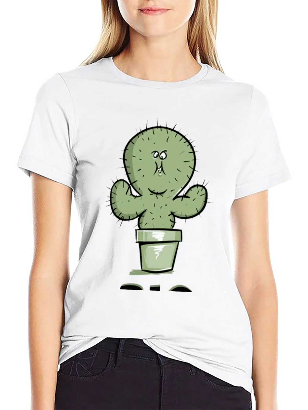 Funny Cartoon Cactus T-Shirt product image 8