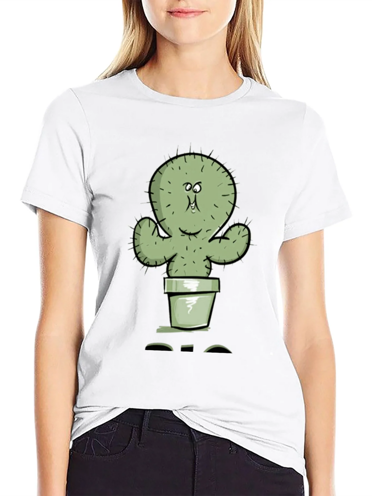 Funny Cartoon Cactus T-Shirt product image 8