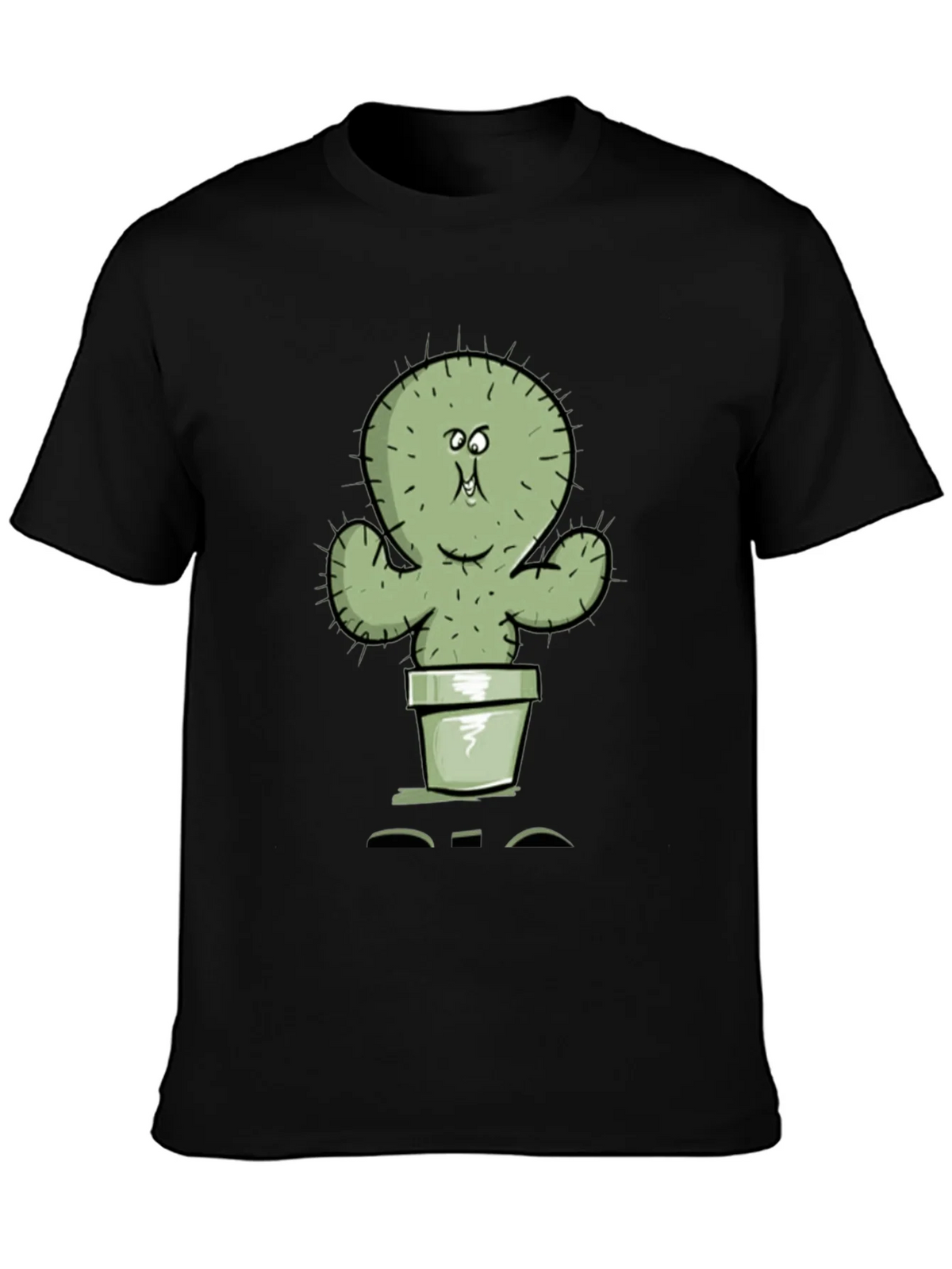 Funny Cartoon Cactus T-Shirt product image 3