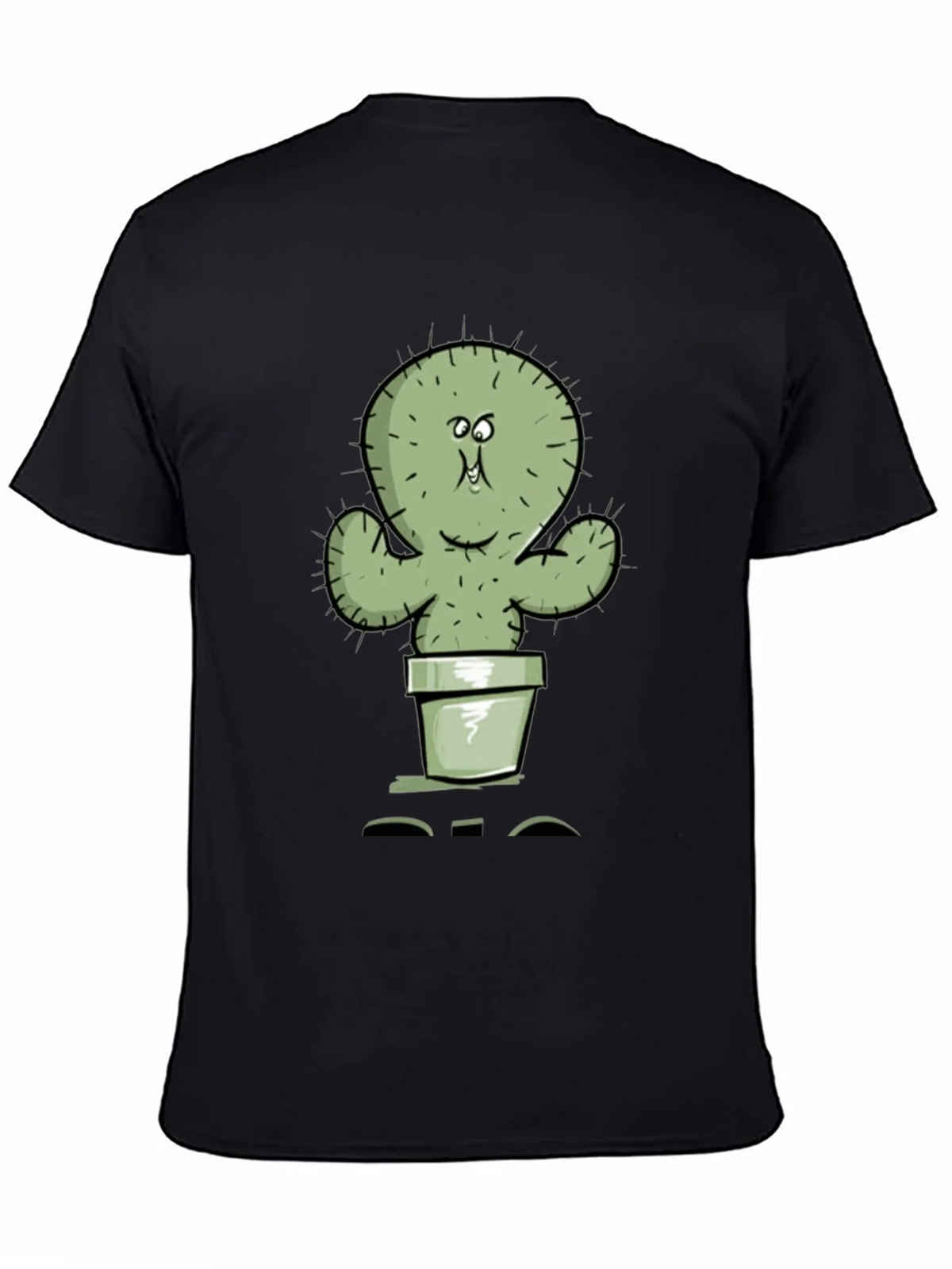 Funny Cartoon Cactus T-Shirt product image 4